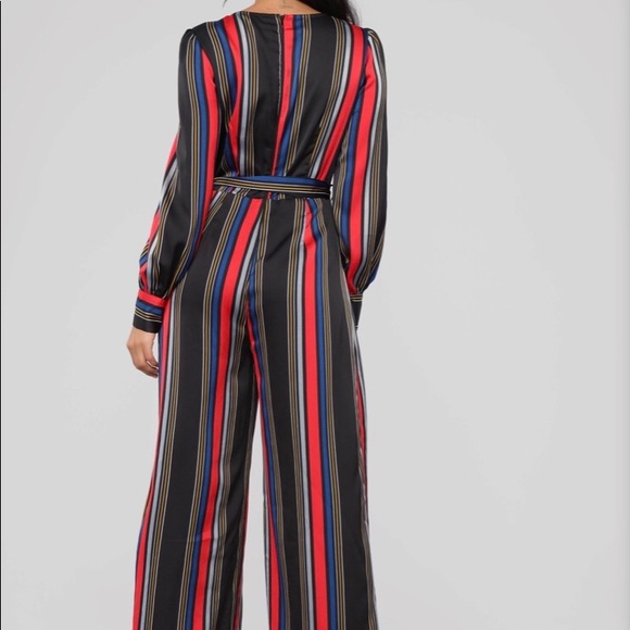 Multi Color Jumpsuit - Picture 4 of 4